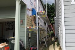 Siding Installation.