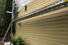 Siding Installation.