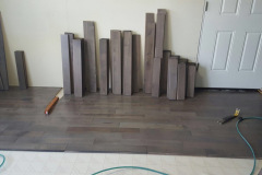 Hardwood Flooring Installation.